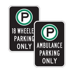Oxford Series: Permissive Parking Signs
