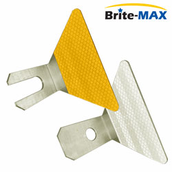 Brite Max Butterfly (Aluminum) Guardrail Delineators